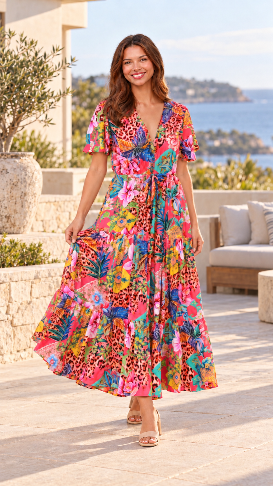 The Wild Tropicana Maxi Dress