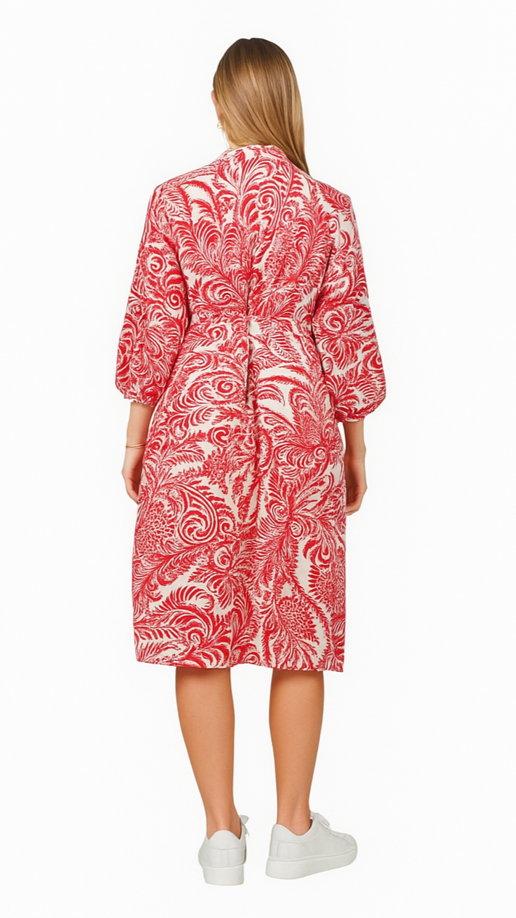 The Bold Fern Relaxed Fit Dress