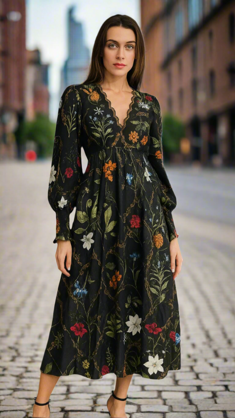 The Wildflower Waltz Dress