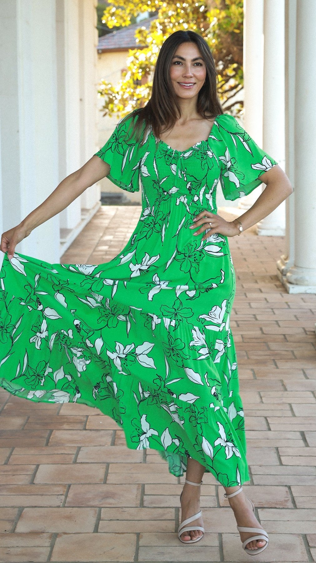 The Emerald Eden Dress