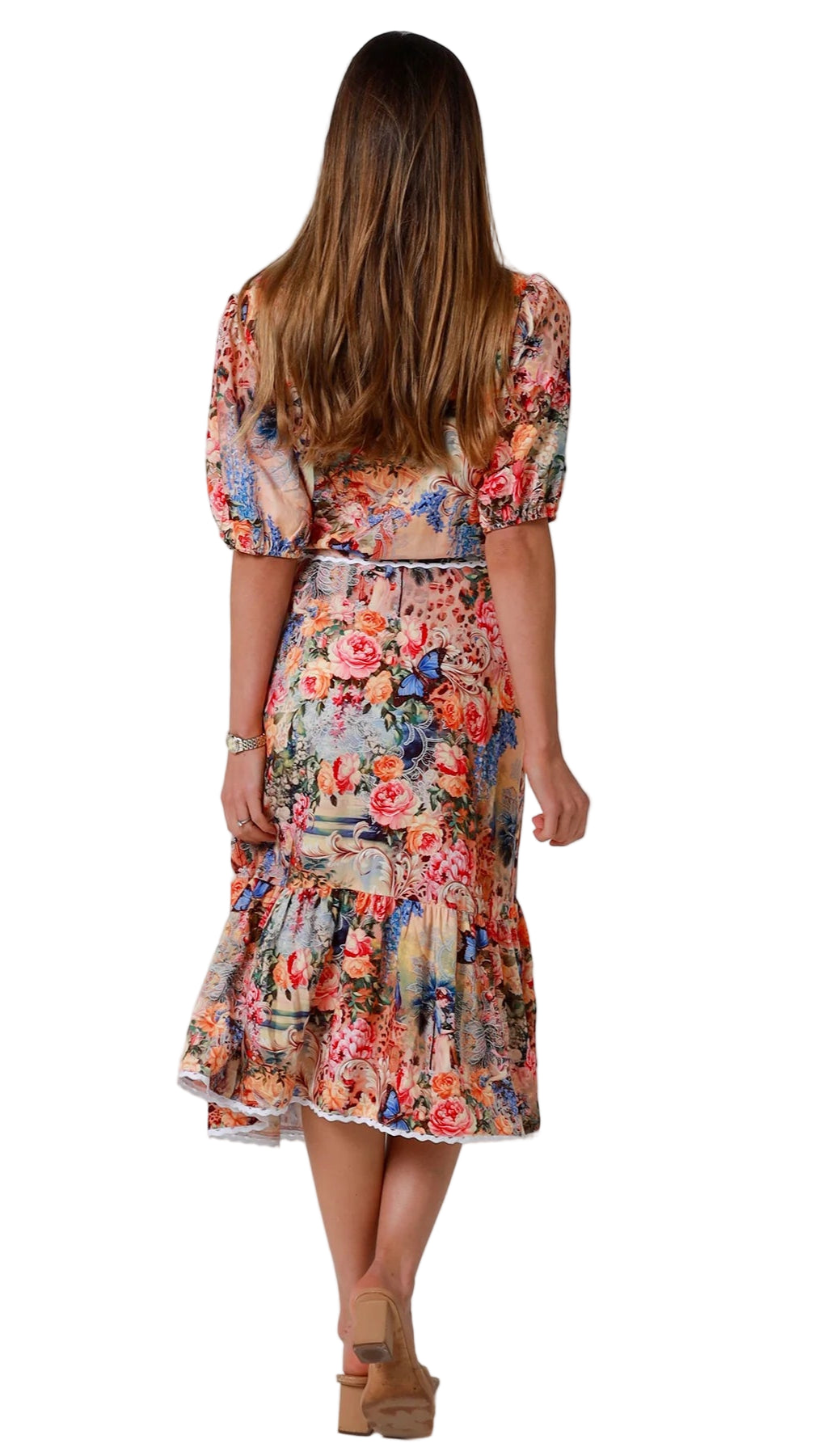 The Ulysses Bloom Shirt Midi
