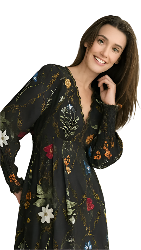 The Wildflower Waltz Dress