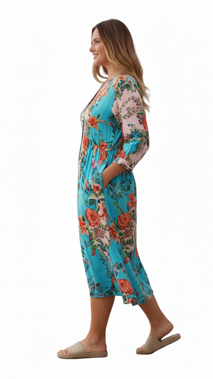 The Ocean Garden Dress