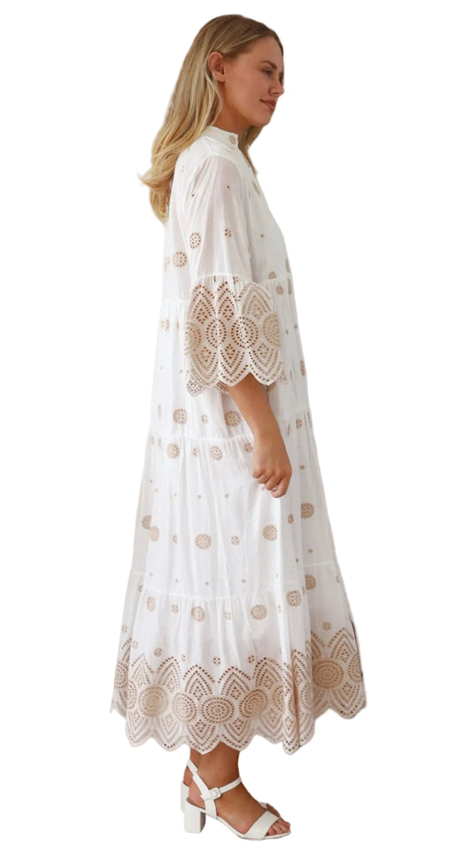The Golden Solace Grace Dress