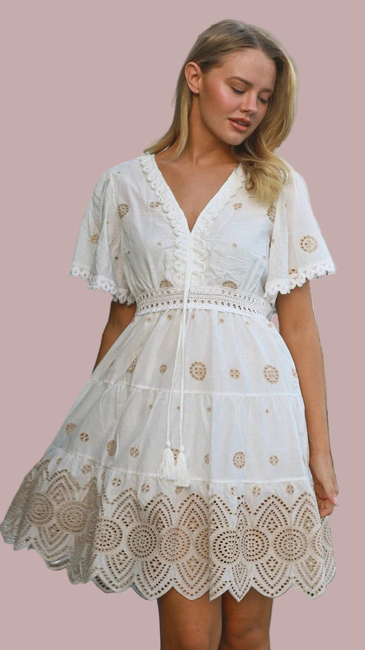 The Golden Solace Isla Dress