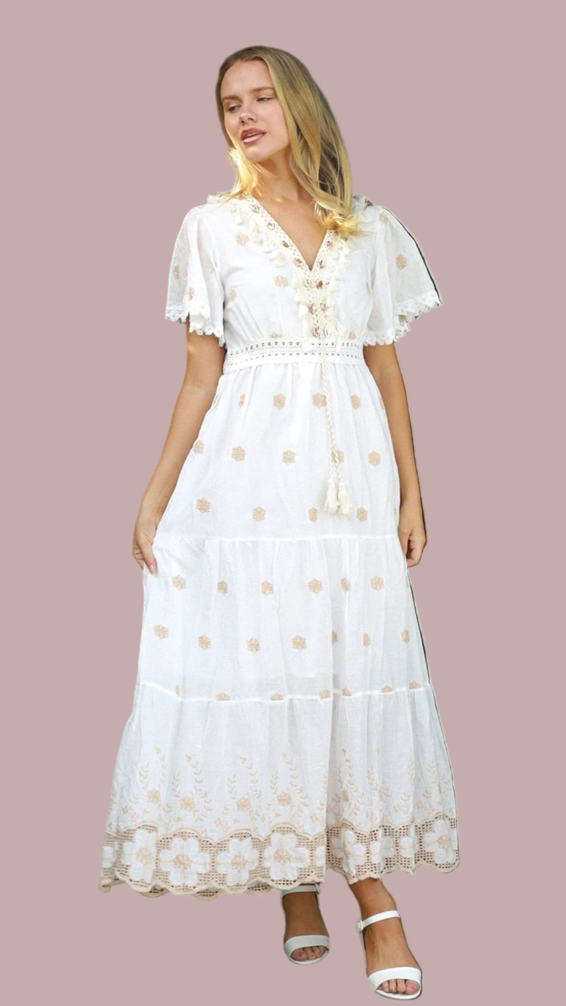 The Golden Solace Dress