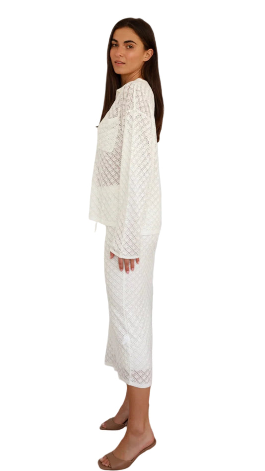The Marlowe Knit Set - Cream