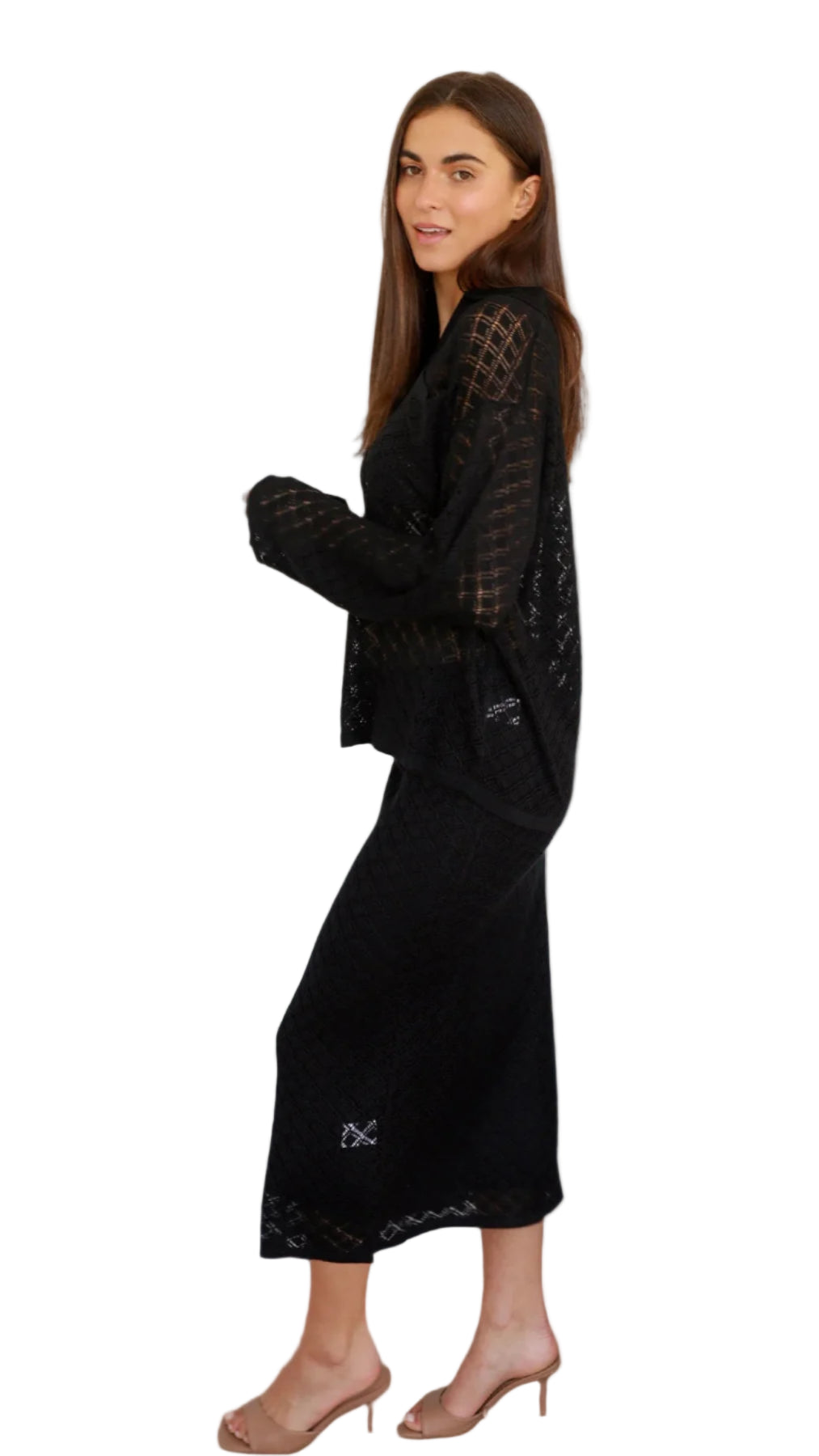 The Marlowe Knit Set - Black