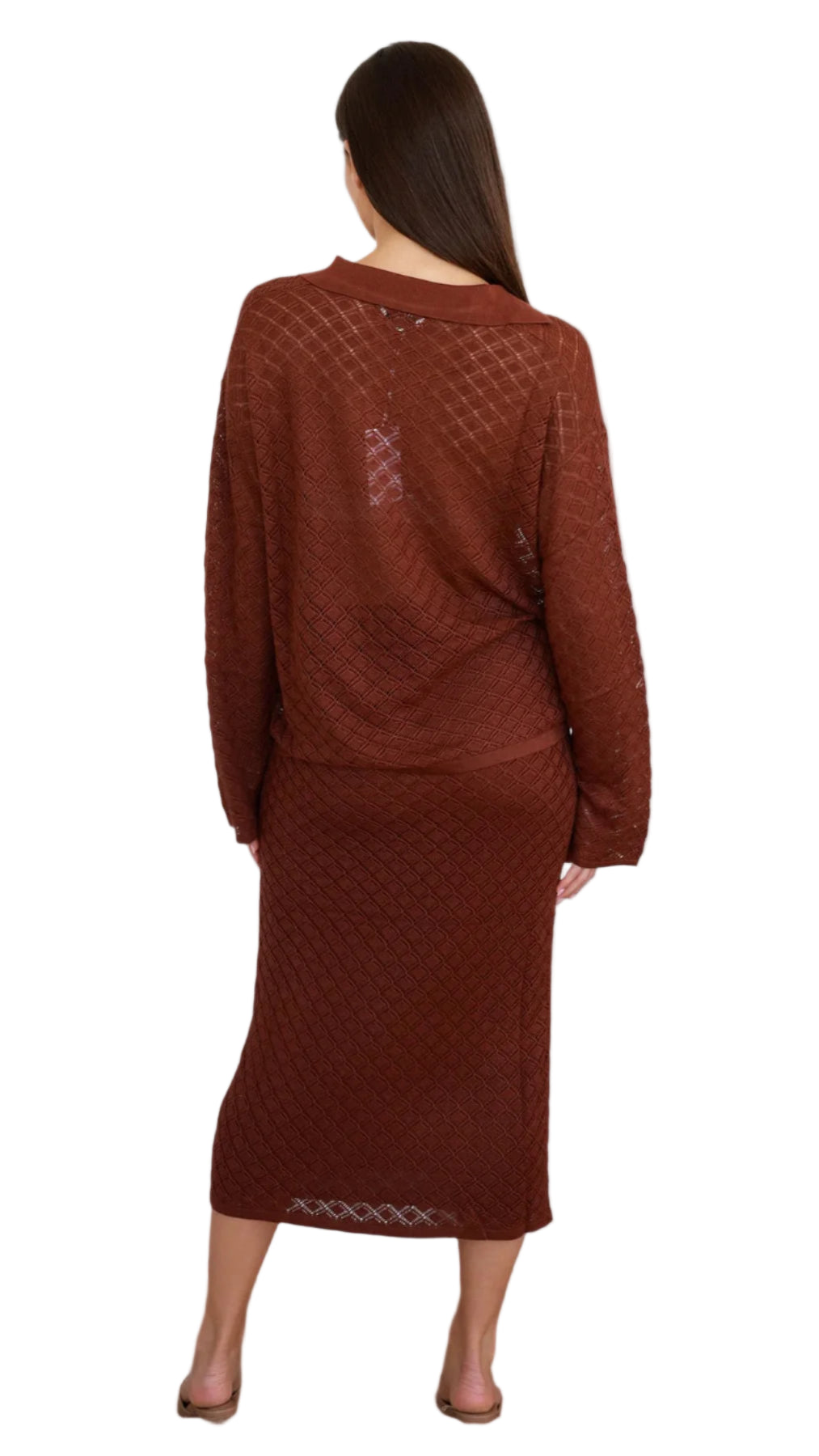 The Marlowe Knit Set - Chocolate