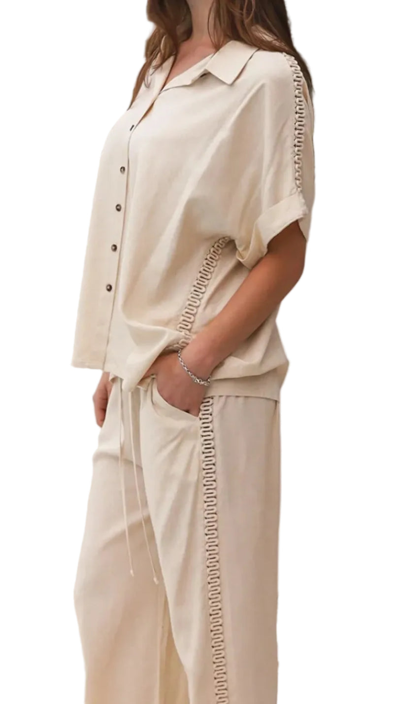 side view of Sandline top