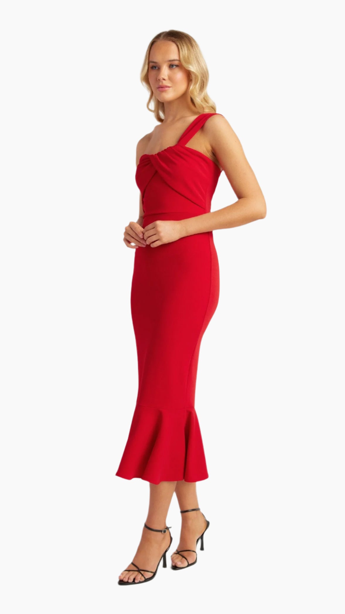 The Vivacious Dress - Red