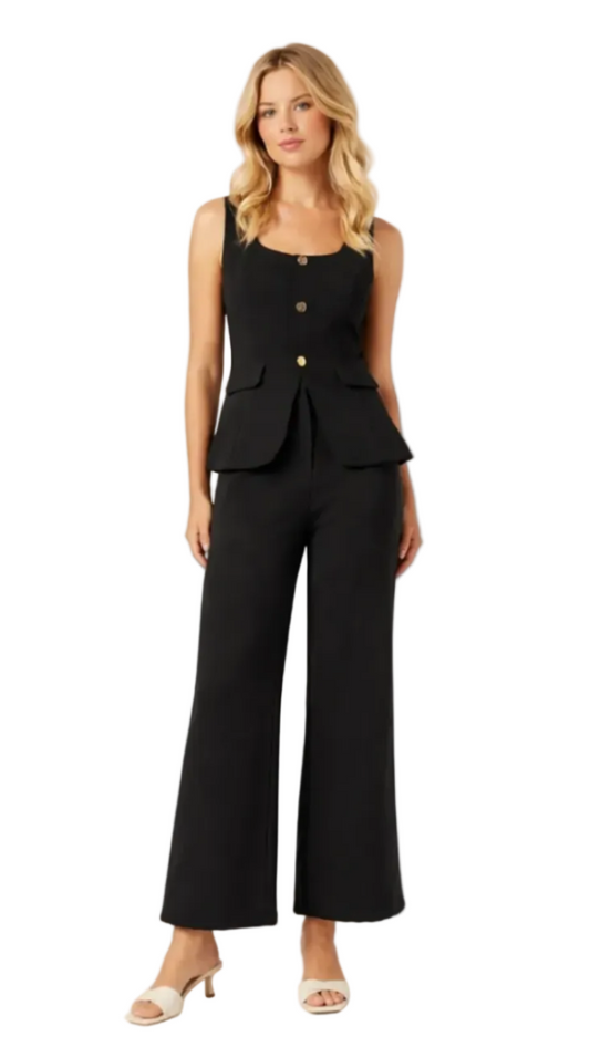 The Poised Wide Leg Pants