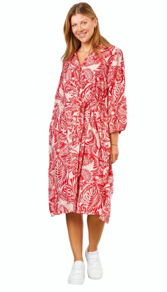 The Bold Fern Relaxed Fit Dress