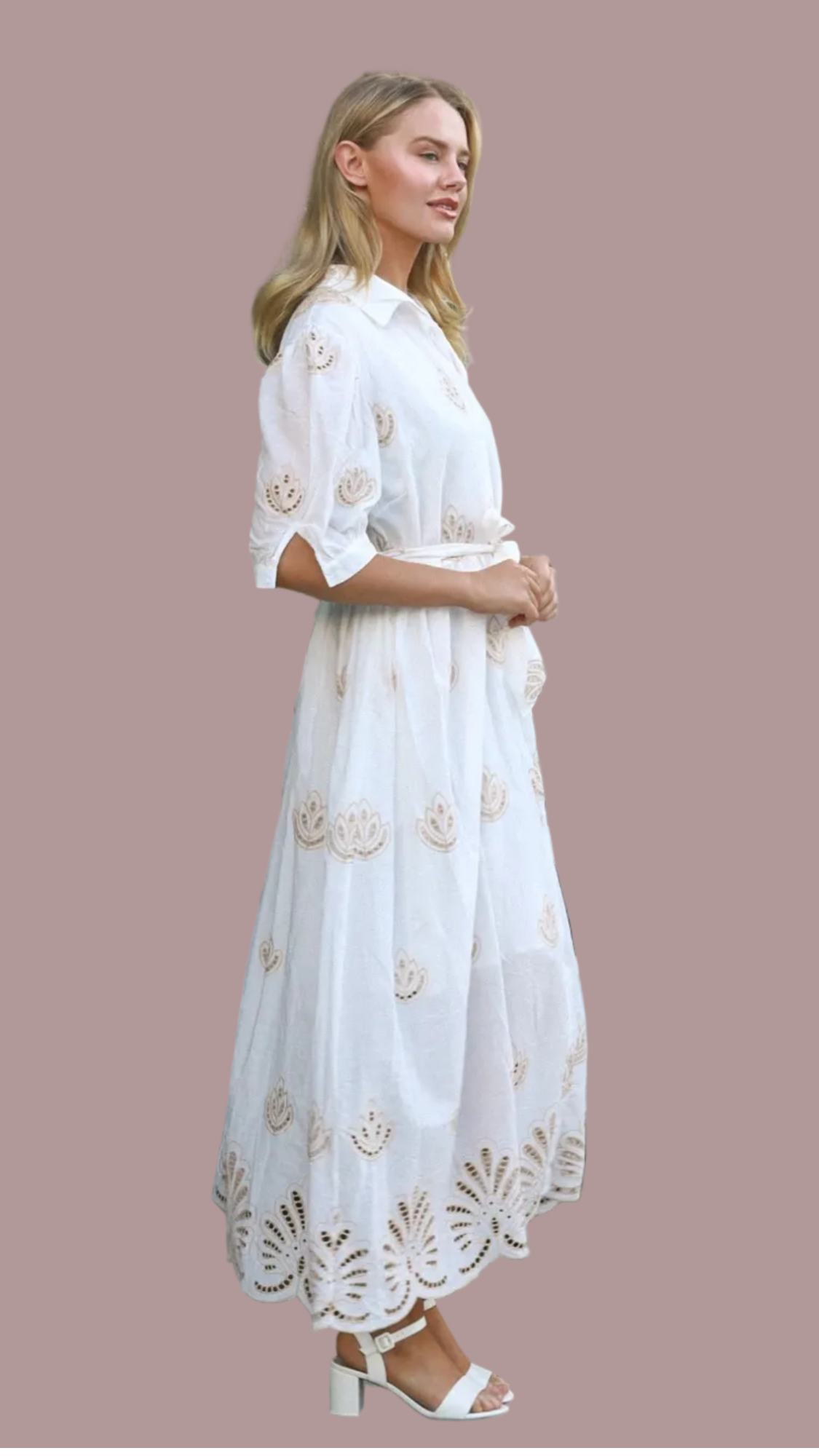 The Golden Solace Lola Dress