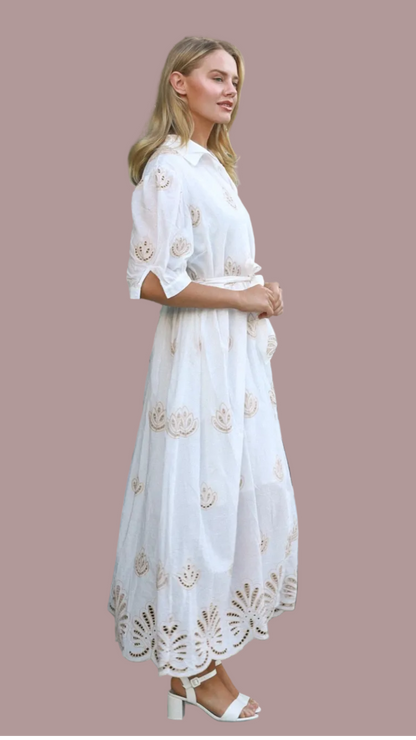 The Golden Solace Lola Dress