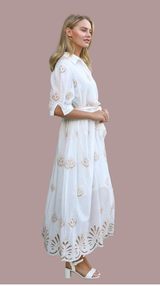 The Golden Solace Lola Dress