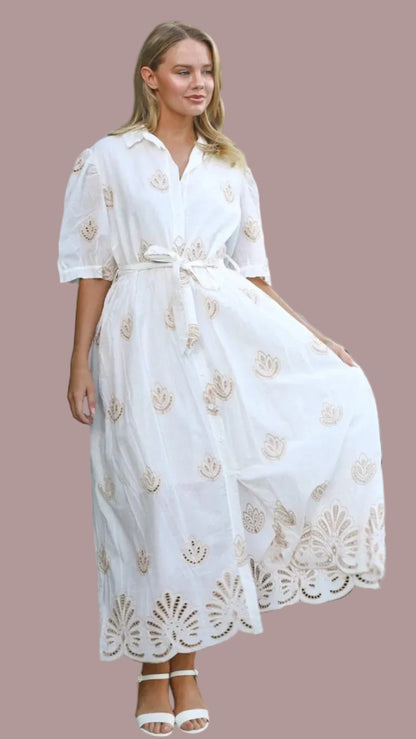 The Golden Solace Lola Dress