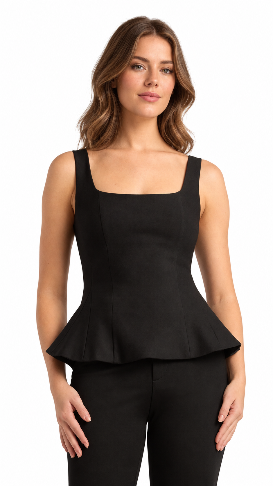 The Midnight Refrain Peplum Top