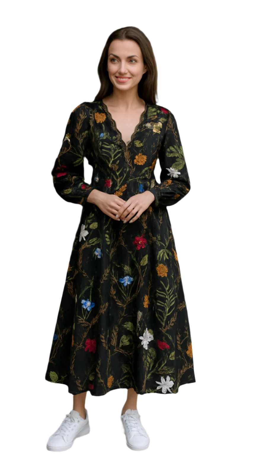 The Wildflower Waltz Dress