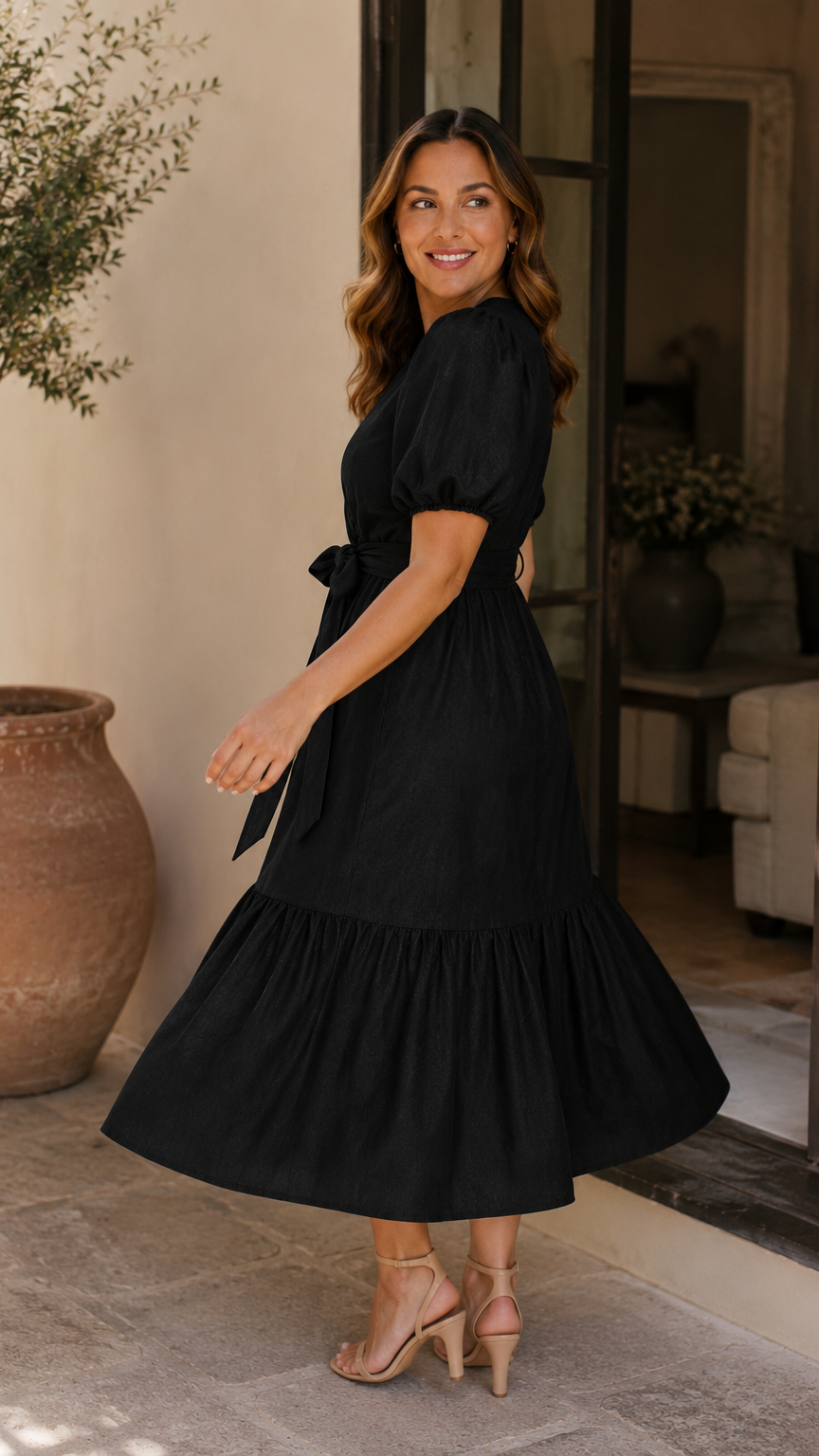 The Charlotte Chambray Dress