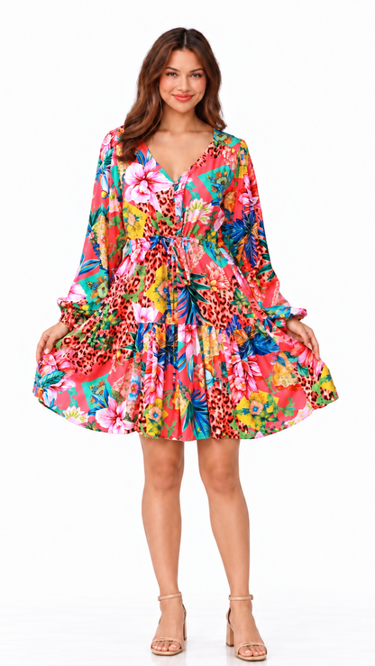 The Wild Tropicana Dress