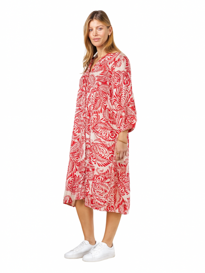 The Bold Fern Relaxed Fit Dress