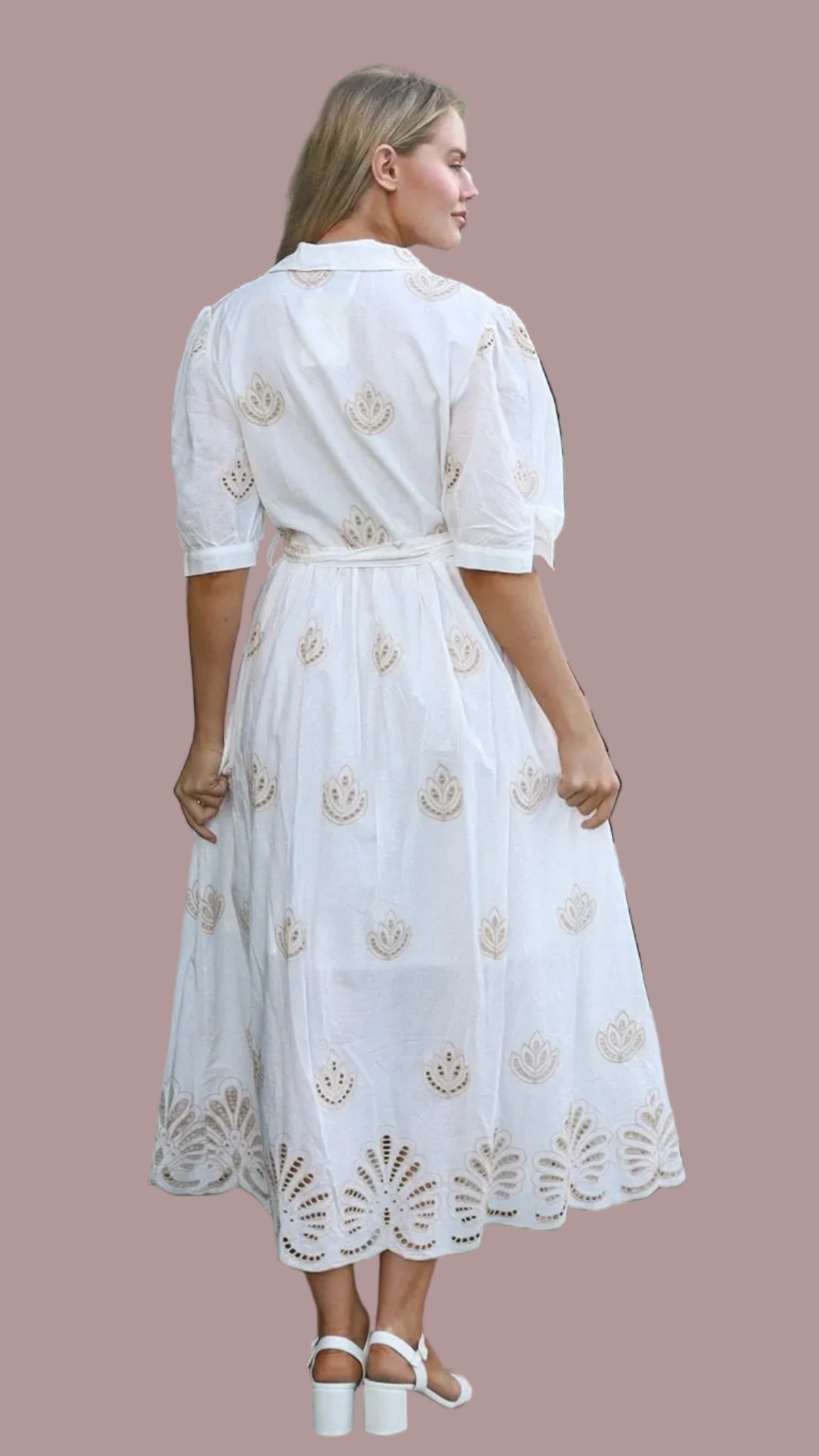 The Golden Solace Lola Dress