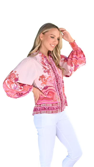 The Blush Reverie Blouse