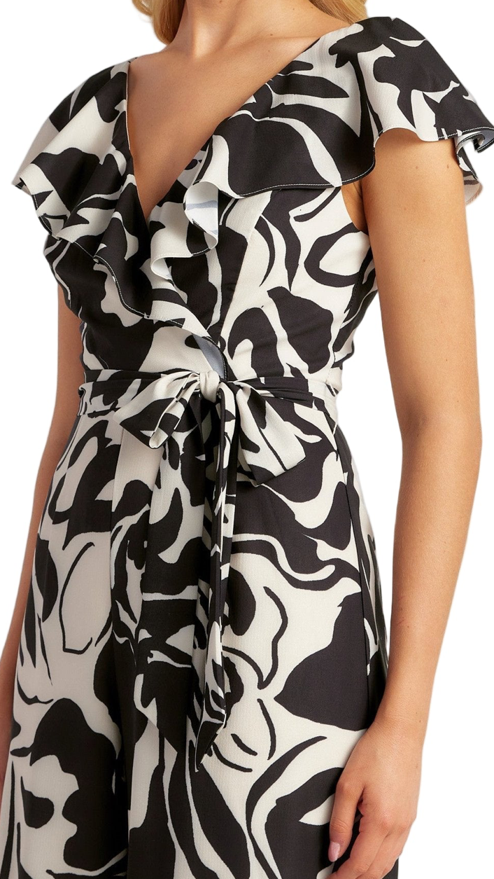 The Noir Fleur Jumpsuit