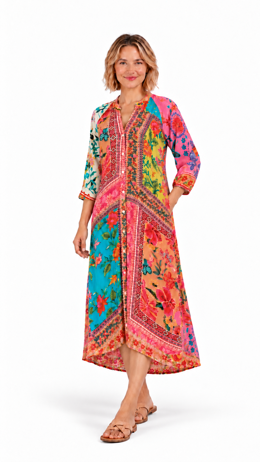 The Paradise Mosaic Dress