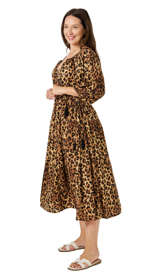 The Rebecca Fierce Midi Dress