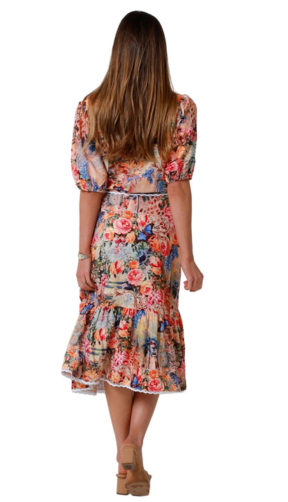 The Ulysses Bloom Shirt Midi