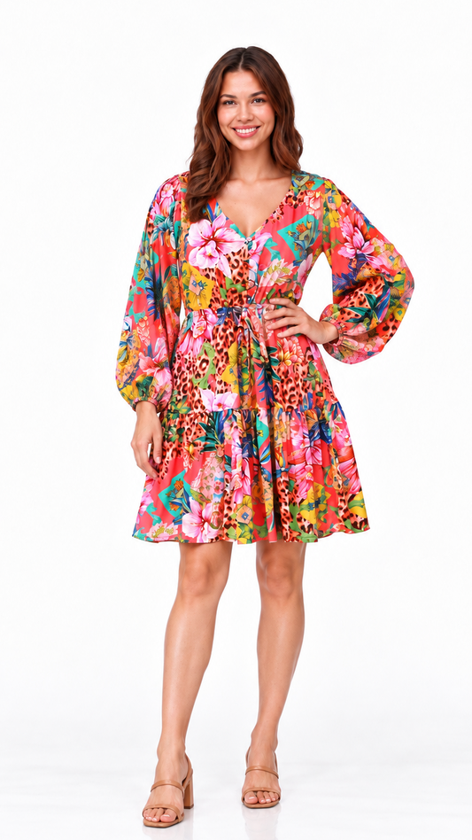 The Wild Tropicana Dress
