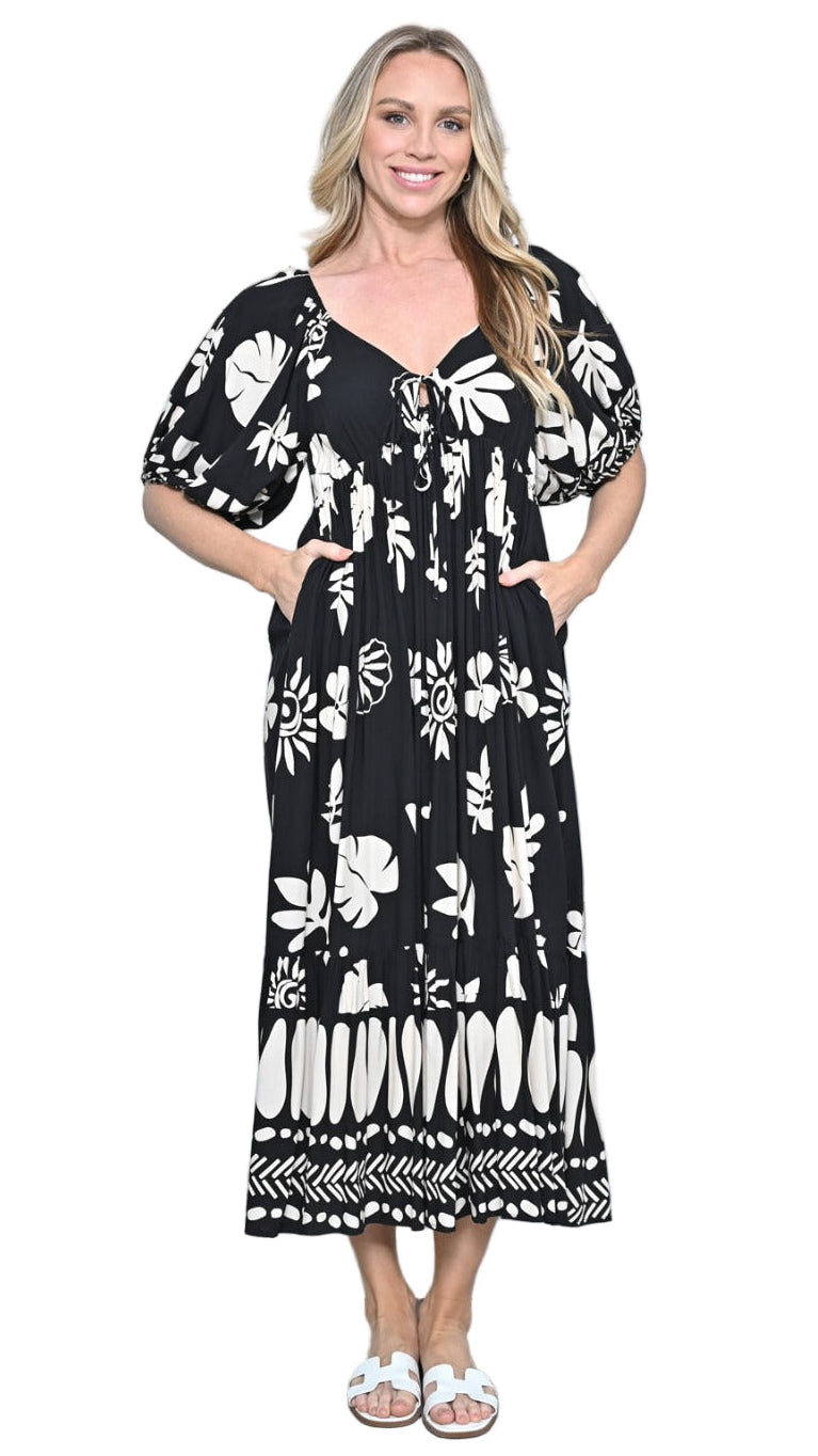 The Monochrome Isle Dress