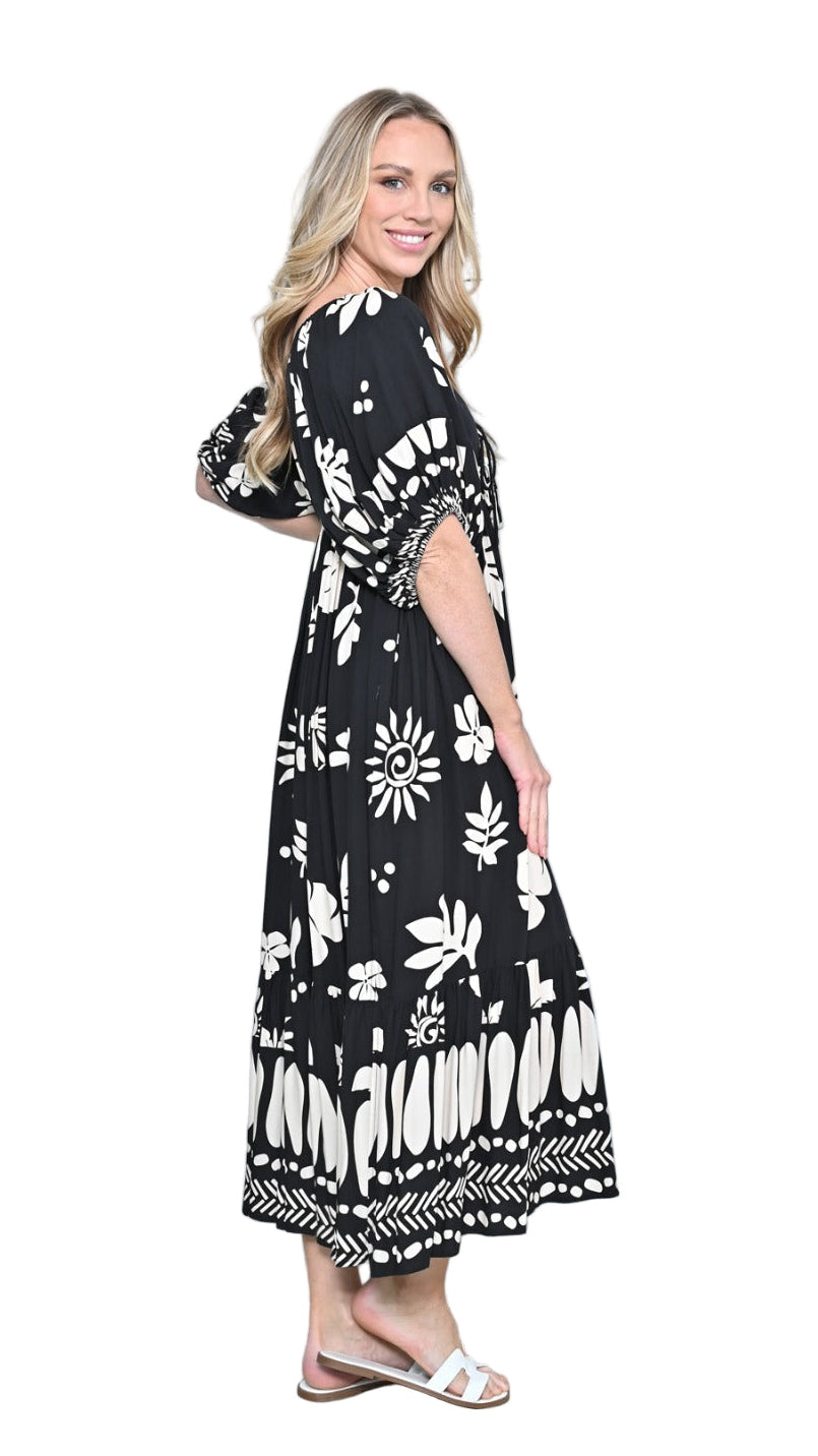 The Monochrome Isle Dress