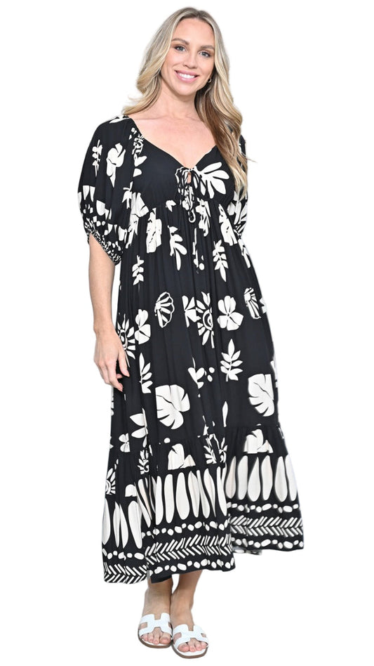 The Monochrome Isle Dress