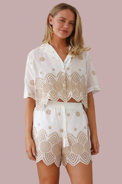 The Golden Solace Short Set