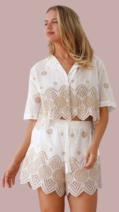 The Golden Solace Short Set