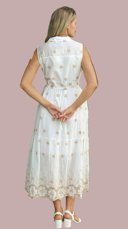 The Golden Solace Riviera Dress