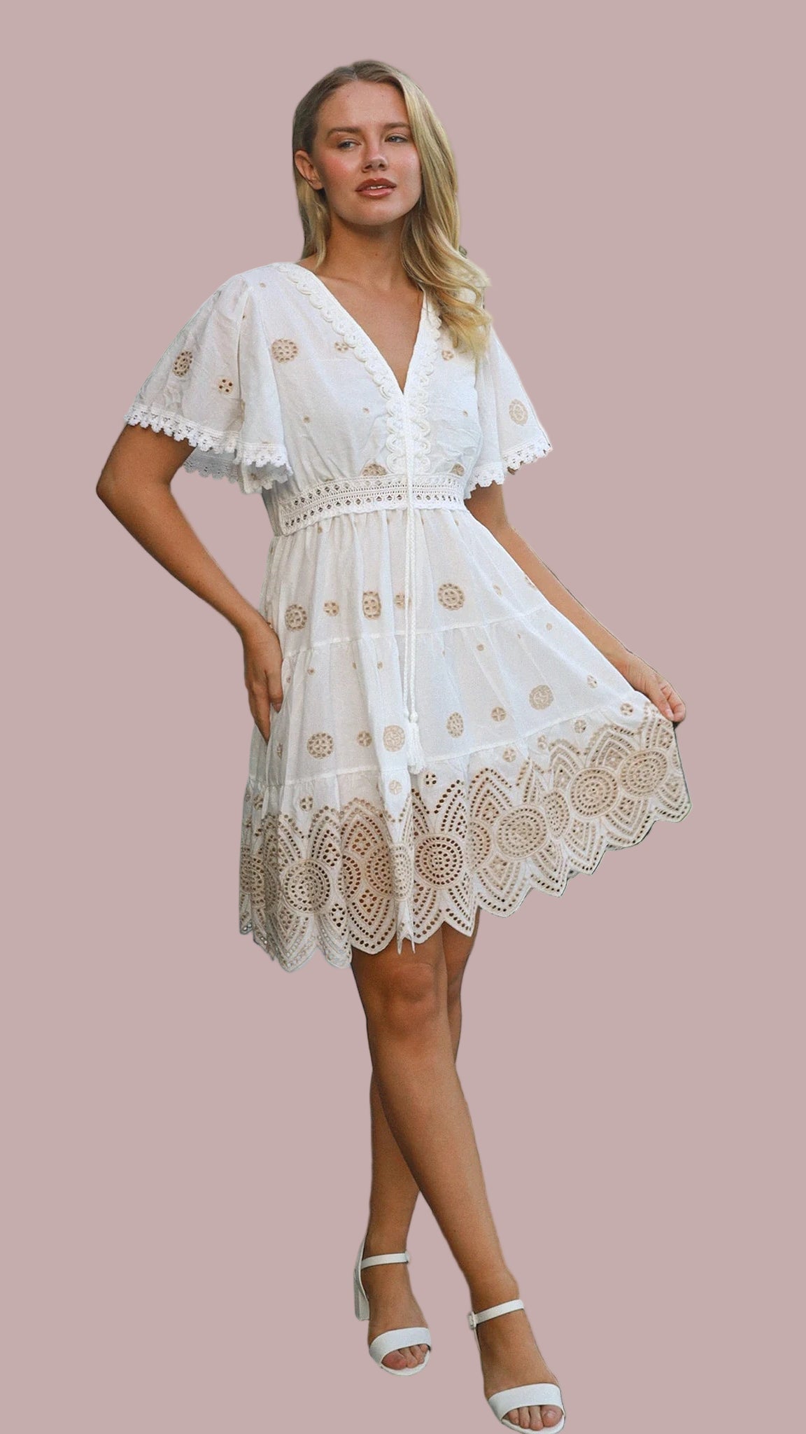 The Golden Solace Isla Dress