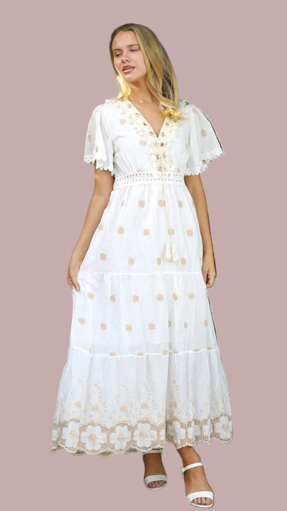 The Golden Solace Dress