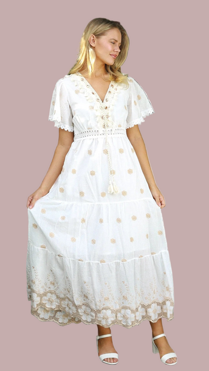 The Golden Solace Dress