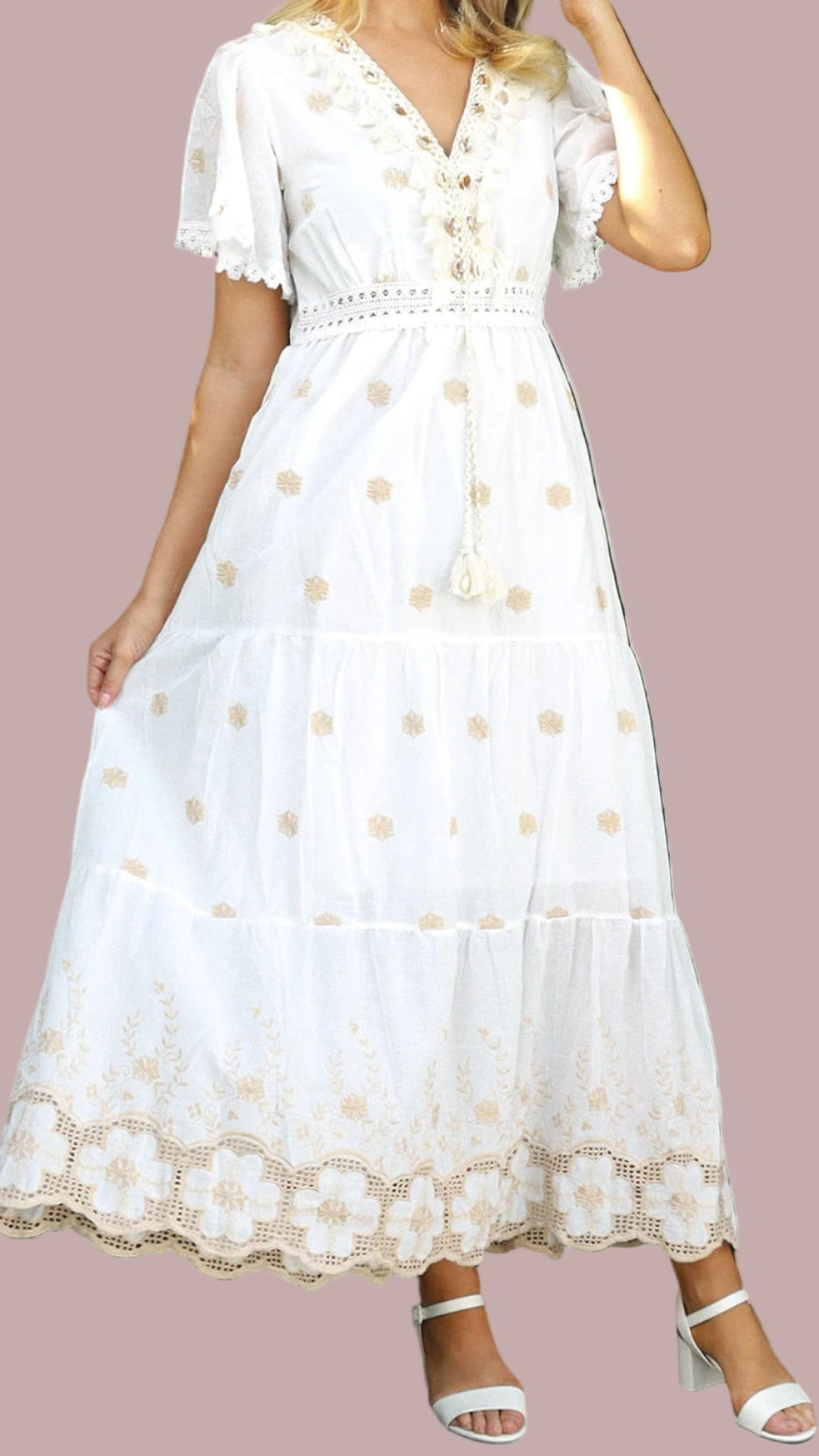 The Golden Solace Dress