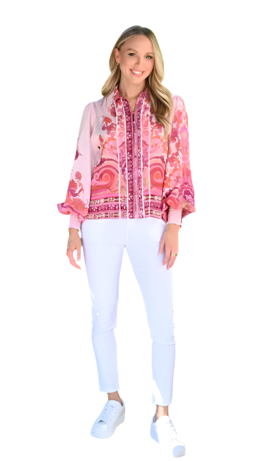 The Blush Reverie Blouse