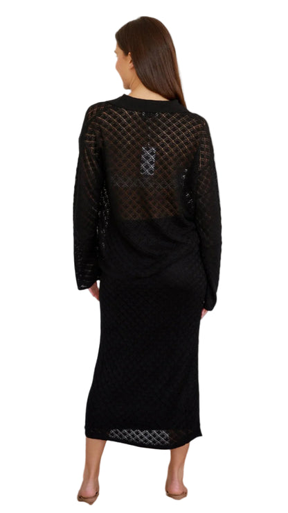 The Marlowe Knit Set - Black