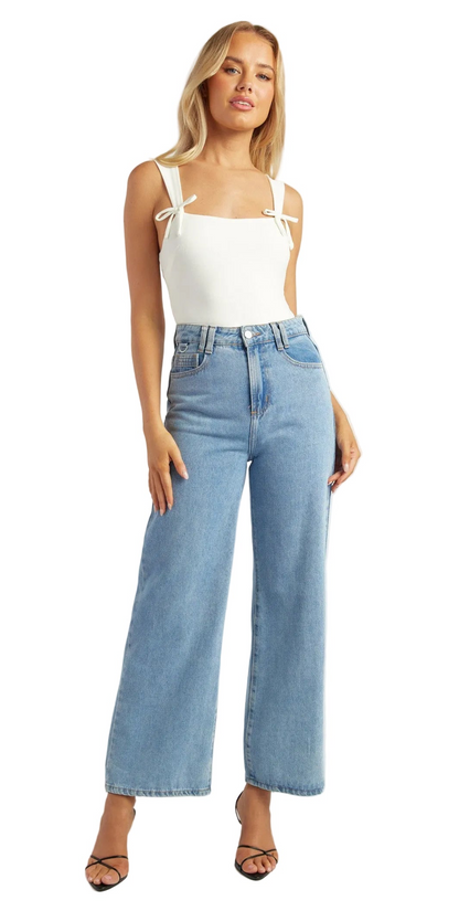 The Bowline Bodysuit - White