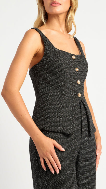 The Margot Tweed Vest
