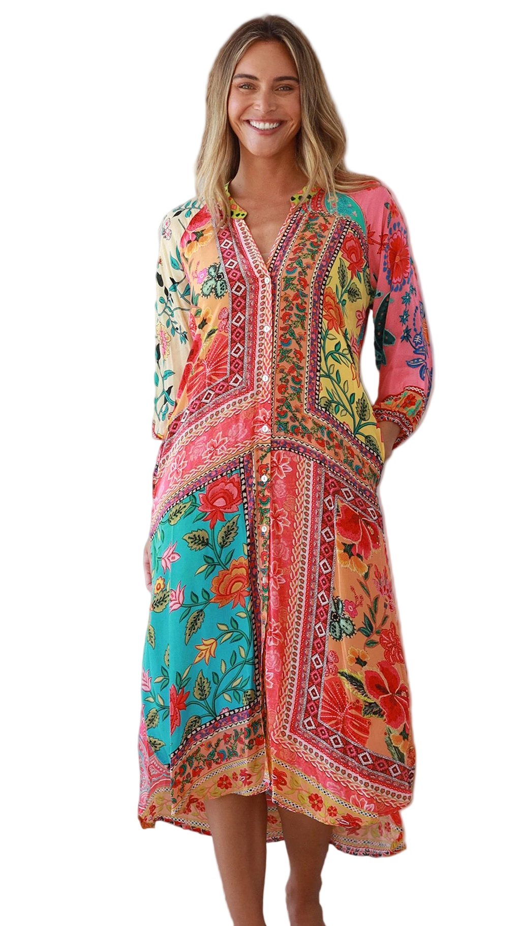 The Paradise Mosaic Dress