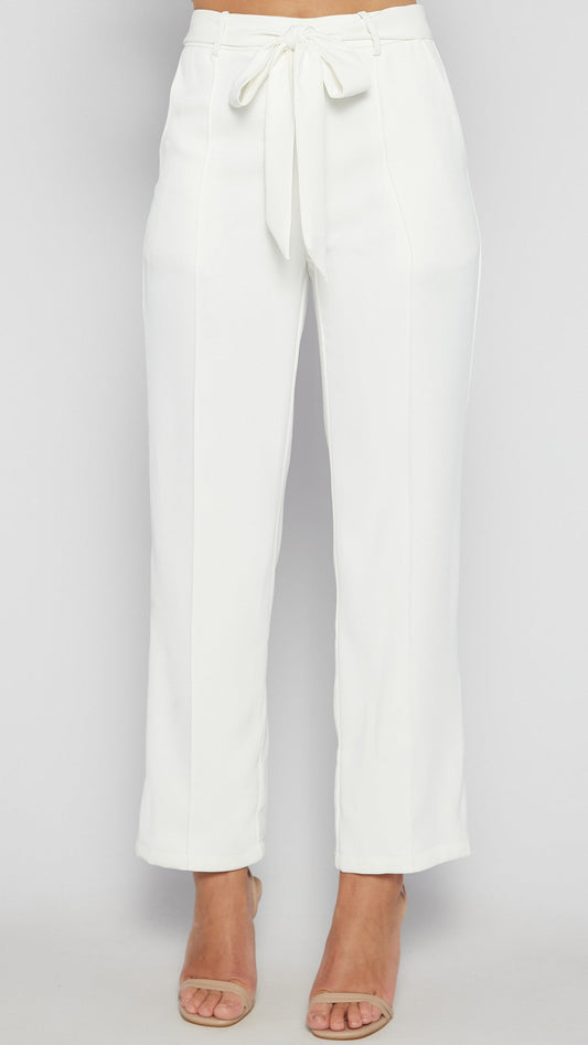 The Crisp Whisper Tailored Pants
