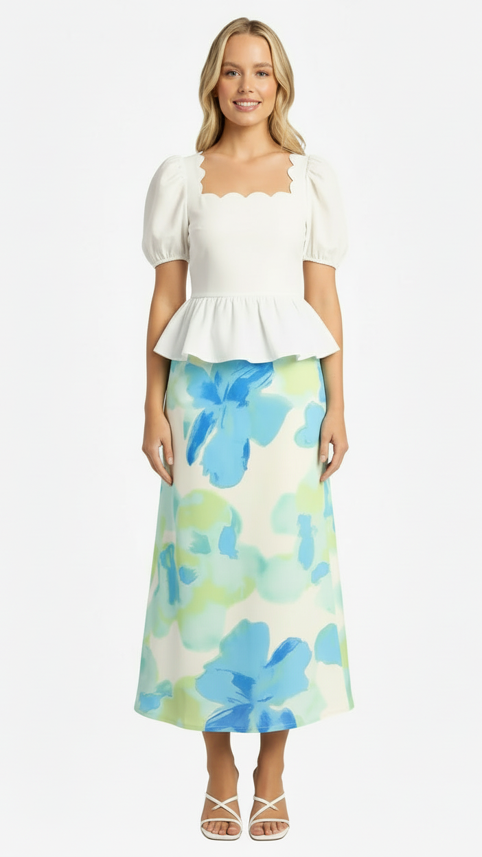 The Island Bloom Skirt